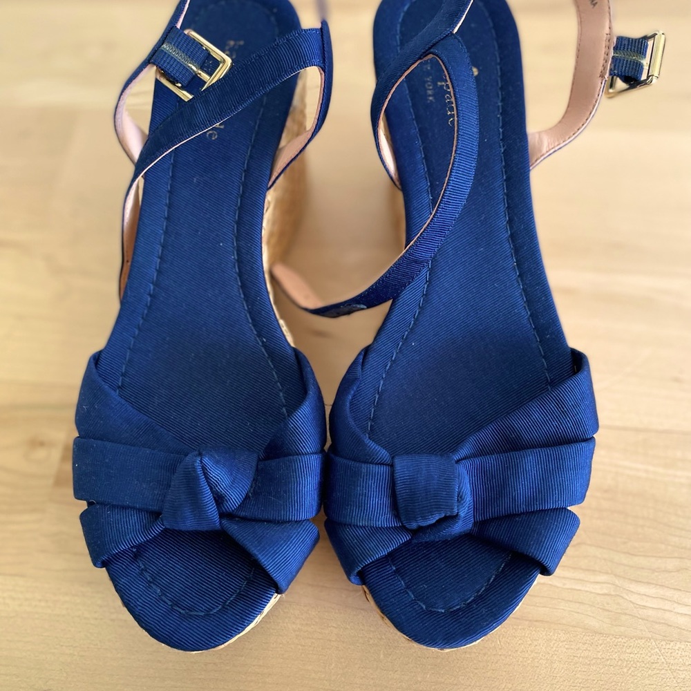 Women’s Blue Kate Spade Wedges